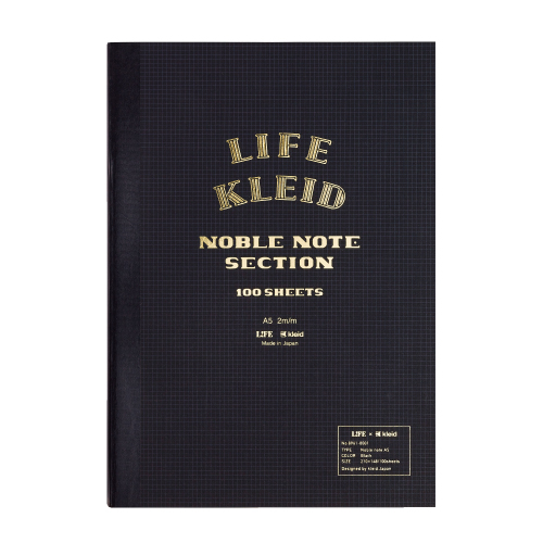 LIFE×kleid Noble note A5