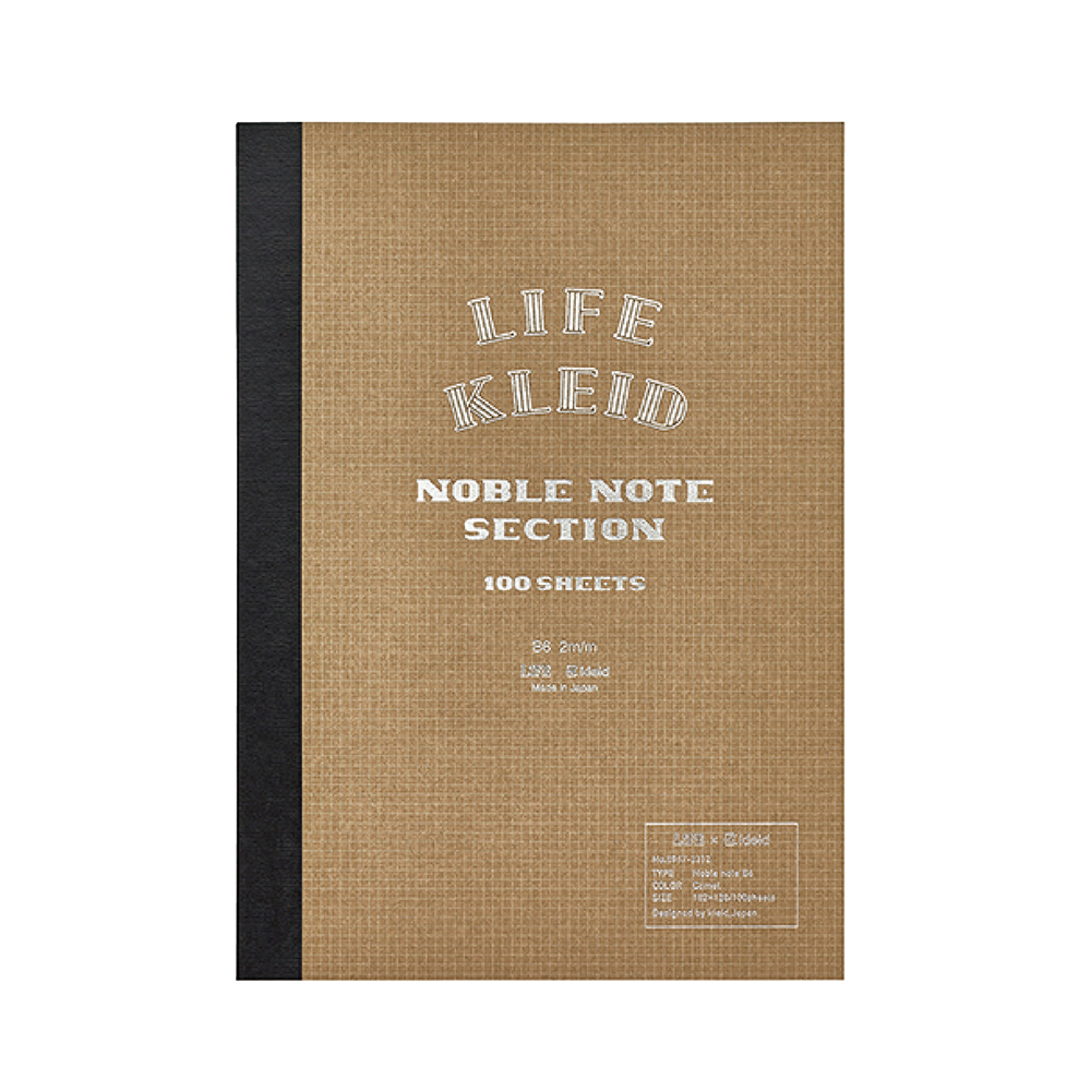 LIFE×kleid Noble note B6 | kleid(クレイド)ステ―ショナリーブランド LIFE×kleid Noble note B6 | kleid(クレイド)ステ―ショナリーブランド