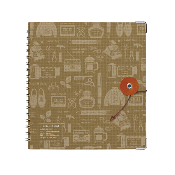 eric × kleid String-tie notebook