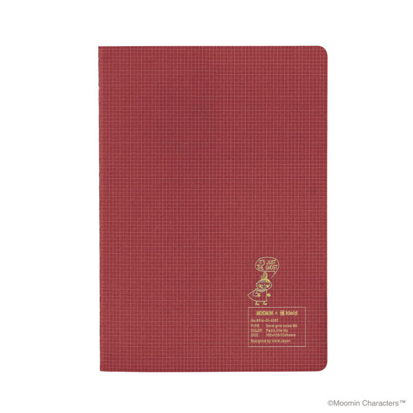 MOOMIN × kleid 2mm grid notes B6